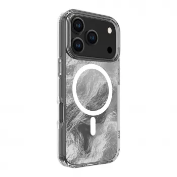 Evelatus Apple iPhone 17 Pro IMD Glacier Case com Magsafe cinzento