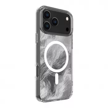 Capa Evelatus Apple iPhone 17 Pro Max IMD Glacier com Magsafe cinzento
