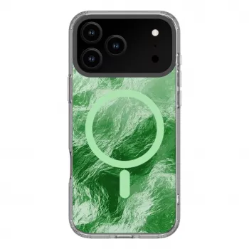Capa Evelatus Apple iPhone 17 Pro Max IMD Glacier com Magsafe verde