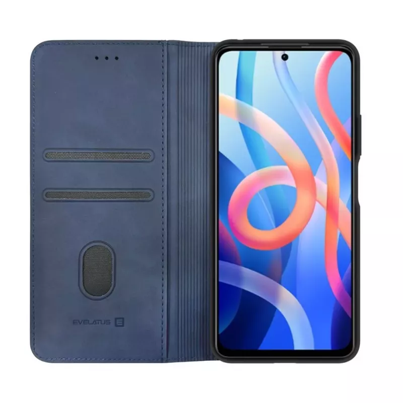 Evelatus Xiaomi Redmi 15 5G Book Case Folio azul-escuro