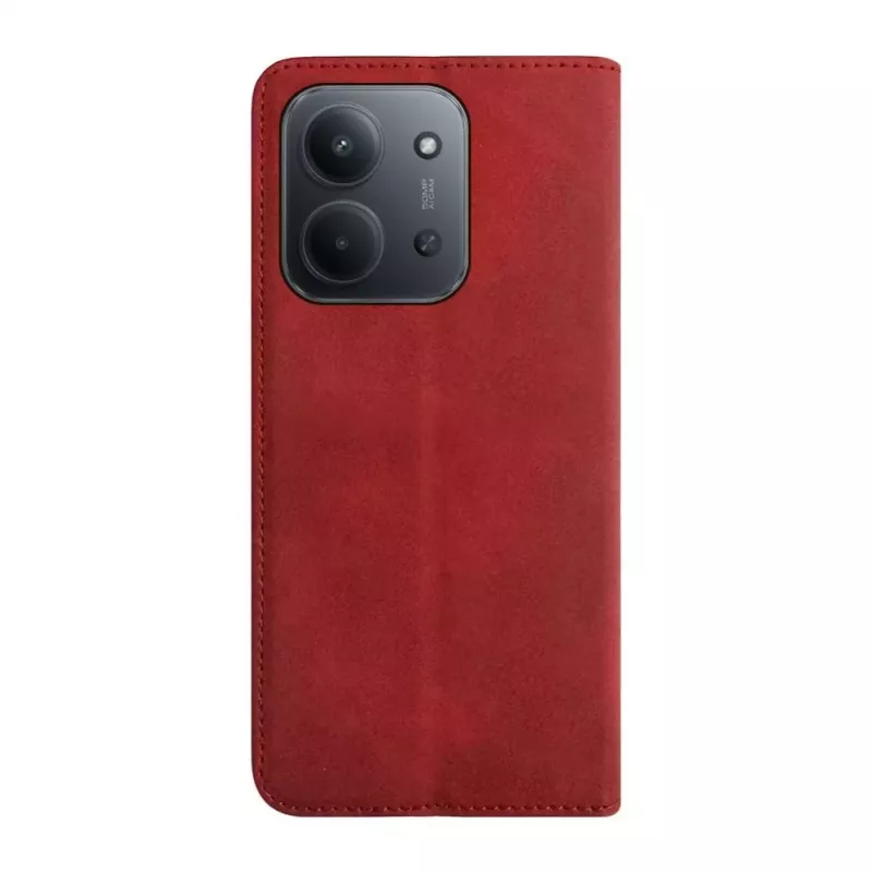 Evelatus Xiaomi Redmi 15C 4G/5G Book Case Folio vermelho