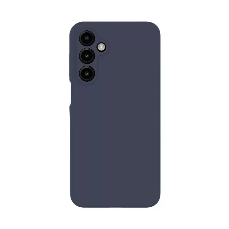 Evelatus Samsung Galaxy A16 Premium Magnetic Soft Touch capa de silicone azul-escuro