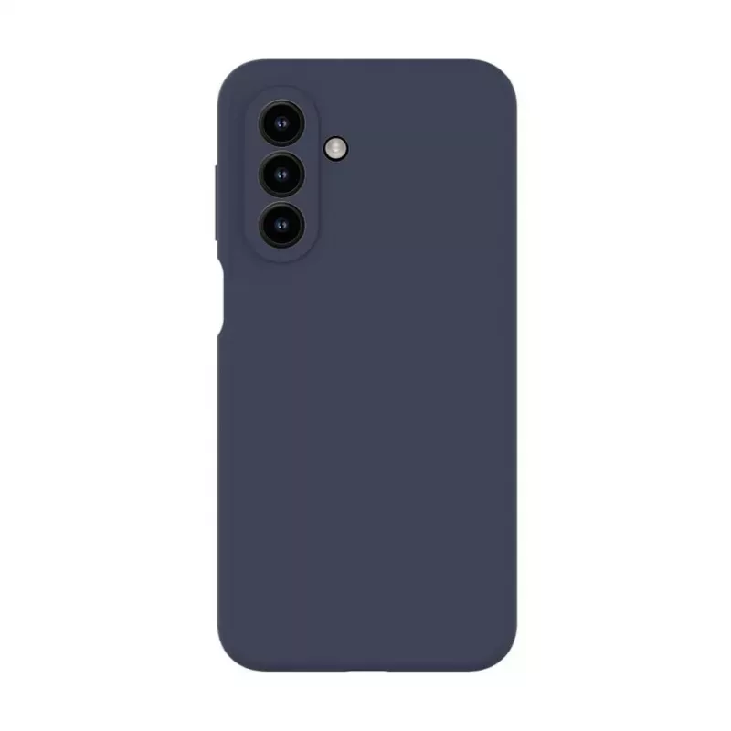 Evelatus Samsung Galaxy A17 Premium Magnetic Soft Touch capa de silicone azul-escuro