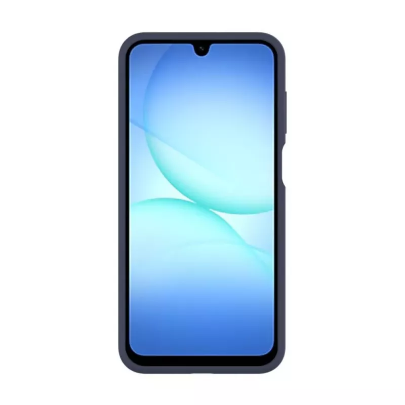 Evelatus Samsung Galaxy A17 Premium Magnetic Soft Touch capa de silicone azul-escuro