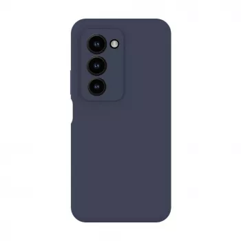 Evelatus Xiaomi Redmi 15 4G Premium Capa de silicone Soft Touch magnética, azul-escuro