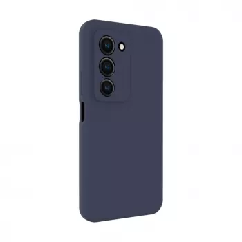 Evelatus Xiaomi Redmi 15 4G Premium Capa de silicone Soft Touch magnética, azul-escuro