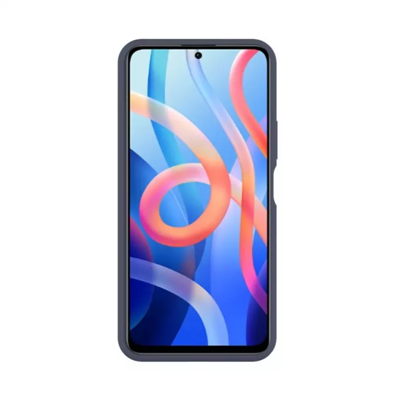 Evelatus Xiaomi Redmi 15 5G Capa de silicone soft-touch magnética Premium azul-escuro
