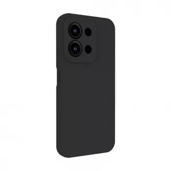 Evelatus Xiaomi Redmi 15C 4G/5G Capa de silicone soft-touch magnética Premium preta