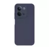 Evelatus Xiaomi Redmi 15C 4G/5G Capa de silicone soft-touch magnética Premium azul-escuro