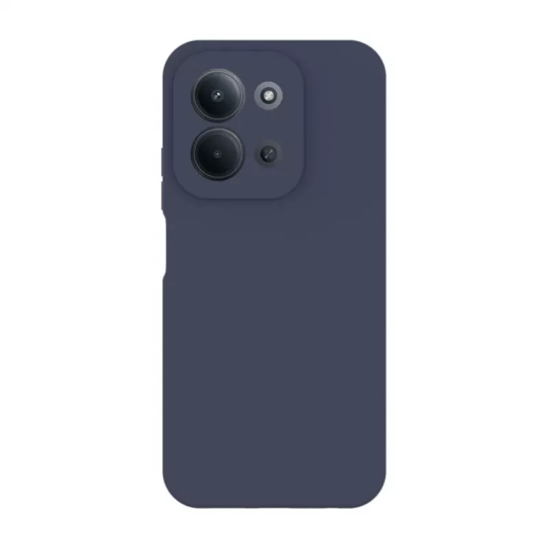 Evelatus Xiaomi Redmi 15C 4G/5G Capa de silicone soft-touch magnética Premium azul-escuro