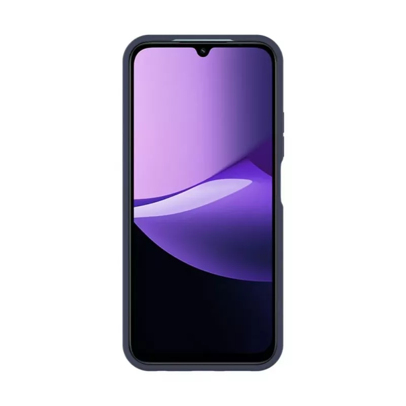 Evelatus Xiaomi Redmi 15C 4G/5G Capa de silicone soft-touch magnética Premium azul-escuro