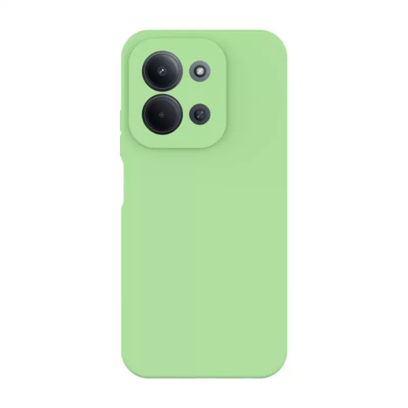 Evelatus Xiaomi Redmi 15C 4G/5G Capa de silicone soft-touch magnética Premium verde-menta