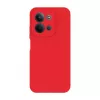 Evelatus Xiaomi Redmi 15C 4G/5G Capa de silicone soft-touch magnética Premium vermelha