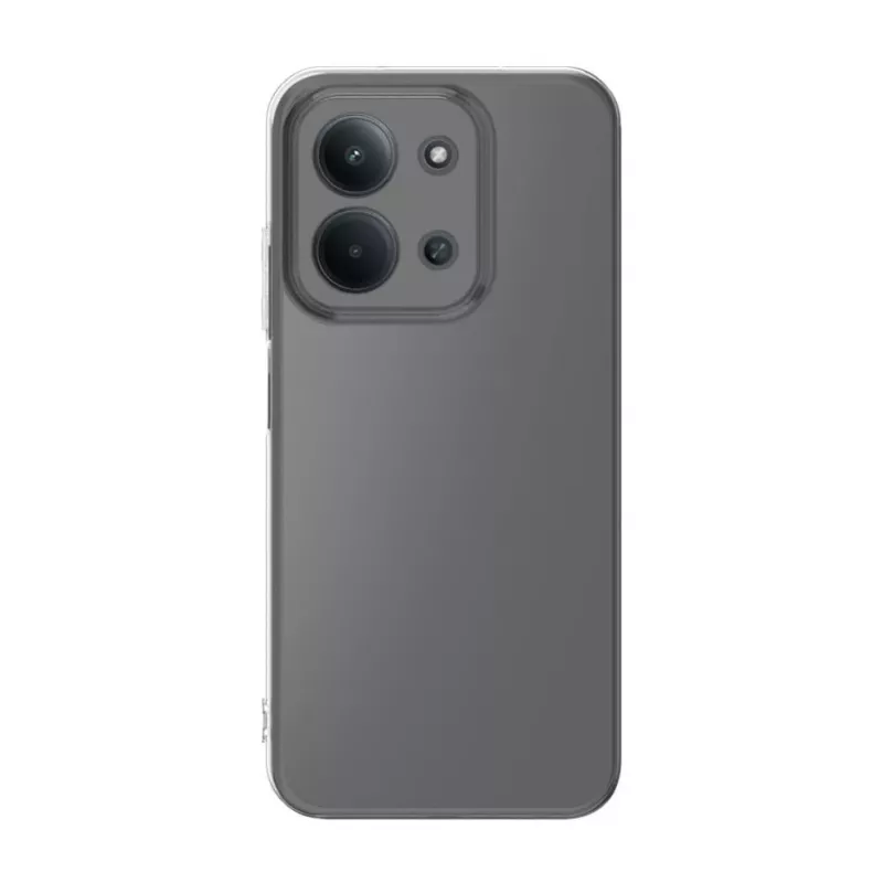 Evelatus Xiaomi Redmi 15C 4G/5G Capa de silicone transparente 1,5 mm TPU