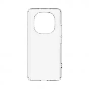 Evelatus Xiaomi Redmi Note 15 5G Capa de silicone transparente 1,5 mm TPU