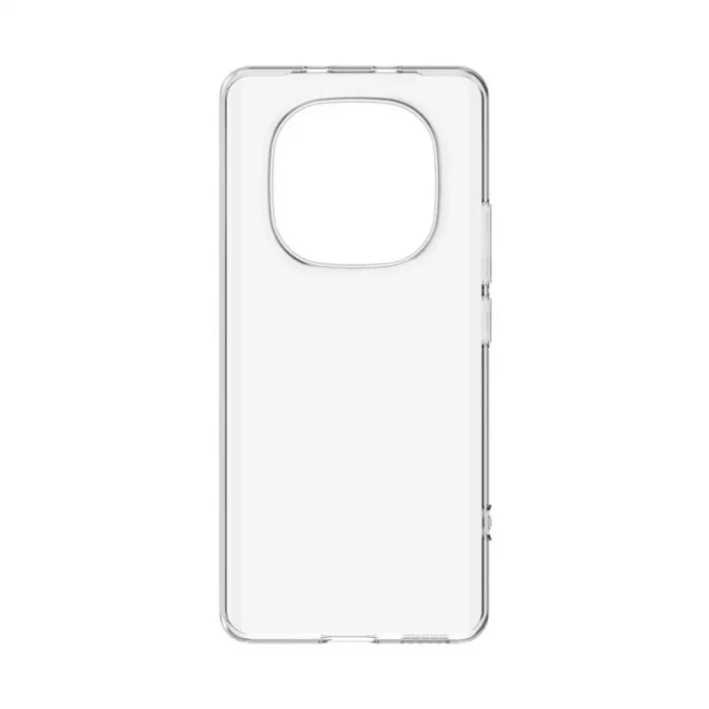 Evelatus Xiaomi Redmi Note 15 5G Capa de silicone transparente 1,5 mm TPU