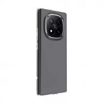 Evelatus Xiaomi Redmi Note 15 5G Capa de silicone transparente 1,5 mm TPU