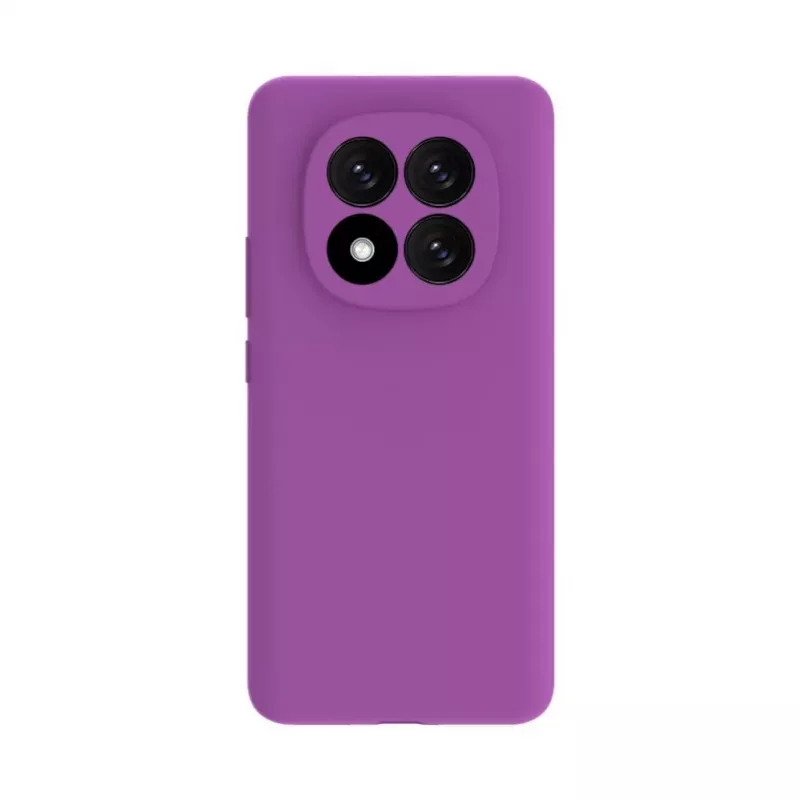 Evelatus Xiaomi Redmi Note 15 Capa de silicone soft-touch magnética Premium roxa