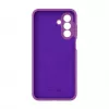 Evelatus Samsung Galaxy A17 Capa de silicone soft-touch magnética Premium uva