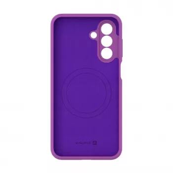 Evelatus Samsung Galaxy A17 Capa de silicone soft-touch magnética Premium uva