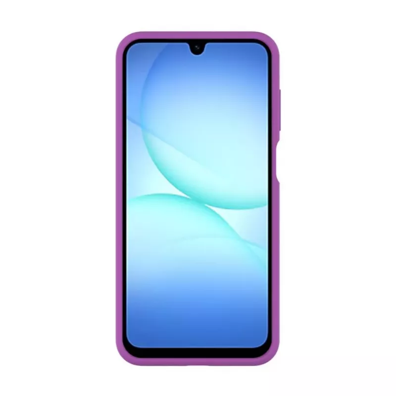 Evelatus Samsung Galaxy A17 Capa de silicone soft-touch magnética Premium uva