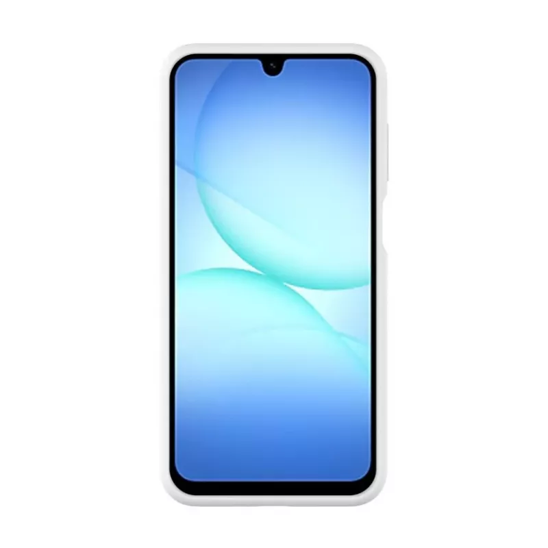 Evelatus Samsung Galaxy A17 Capa de silicone soft-touch magnética Premium branca