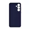 Evelatus Samsung Galaxy S25 FE Capa de silicone soft-touch magnética Premium azul-escuro