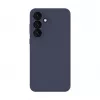 Evelatus Samsung Galaxy S25 FE Capa de silicone soft-touch magnética Premium azul-escuro