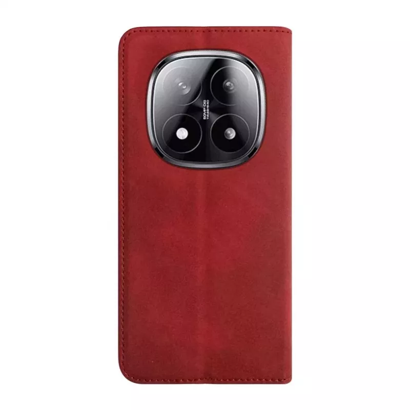 Evelatus Xiaomi Redmi Note 15 Pro Plus Capa tipo livro vermelha
