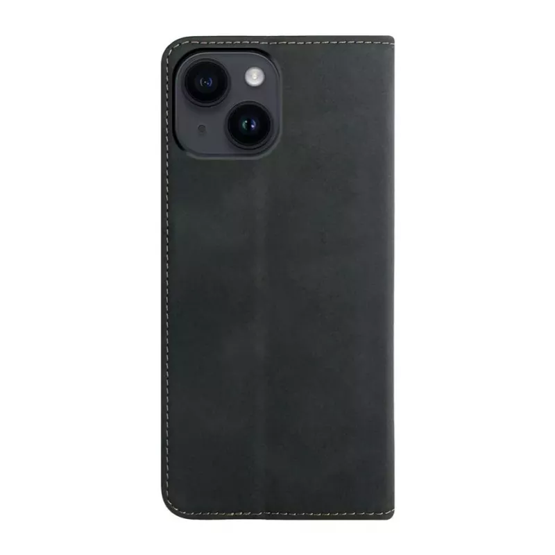 Evelatus Apple iPhone 13 / 14 Capa tipo livro folio preta