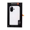 Evelatus Apple iPhone 17 Capa de silicone soft-touch MagSafe Premium branca