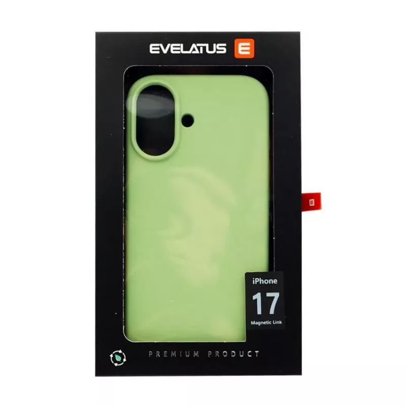 Evelatus Apple iPhone 17 Capa de silicone soft-touch MagSafe Premium salva
