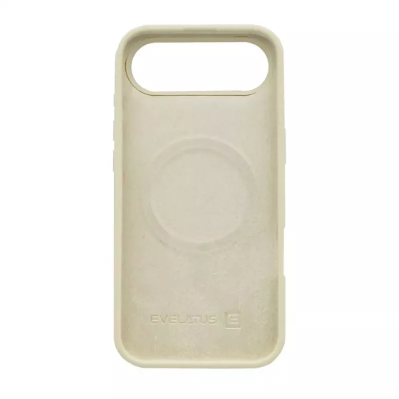 Evelatus Apple iPhone 17 Air Capa de silicone soft-touch MagSafe Premium dourado-claro