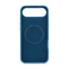 Evelatus Apple iPhone 17 Air Capa de silicone soft-touch MagSafe Premium azul-céu