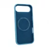 Evelatus Apple iPhone 17 Air Capa de silicone soft-touch MagSafe Premium azul-céu