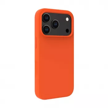 Evelatus Apple iPhone 17 Pro Capa de silicone soft-touch MagSafe Premium laranja