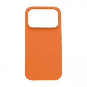 Evelatus Apple iPhone 17 Pro Capa de silicone soft-touch MagSafe Premium papaia