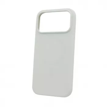 Evelatus Apple iPhone 17 Pro Max Capa de silicone soft-touch MagSafe Premium prateada