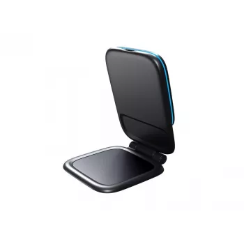 Evelatus MagSafe Qi suporte magnético com carregamento sem fios para ecrã do carro/painel, portátil, tablet, monitor – preto