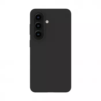 Evelatus Samsung Galaxy S26 Capa de silicone Premium Magnetic Soft Touch preta