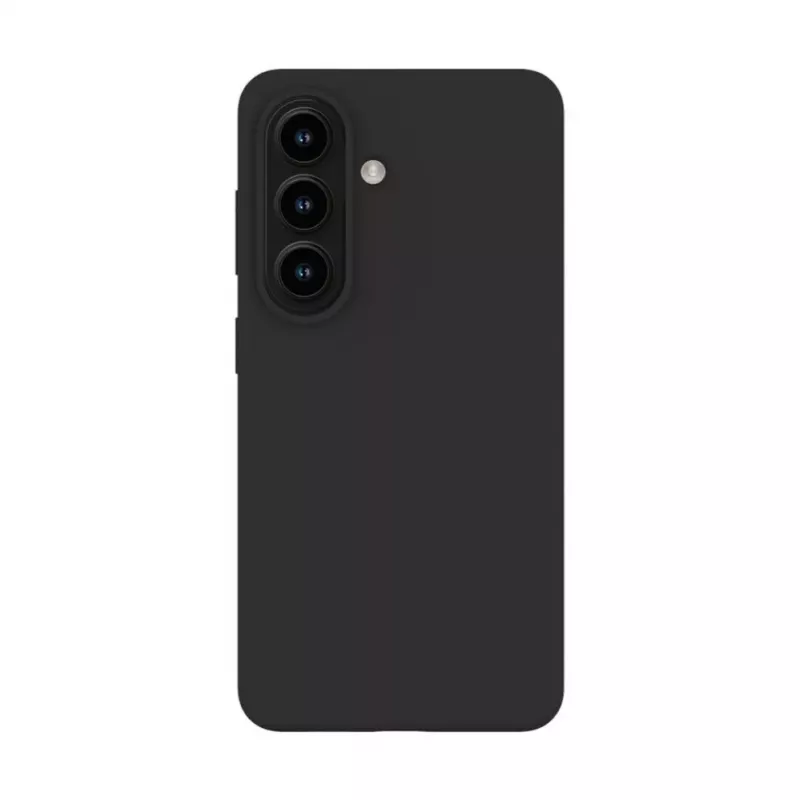 Evelatus Samsung Galaxy S26 Capa de silicone Premium Magnetic Soft Touch preta