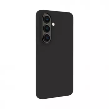 Evelatus Samsung Galaxy S26 Capa de silicone Premium Magnetic Soft Touch preta