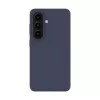 Evelatus Samsung Galaxy S26 Capa de silicone Premium Magnetic Soft Touch azul-escura