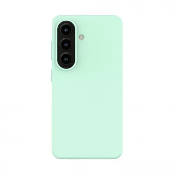 Evelatus Samsung Galaxy S26 Capa de silicone Premium Magnetic Soft Touch turquesa