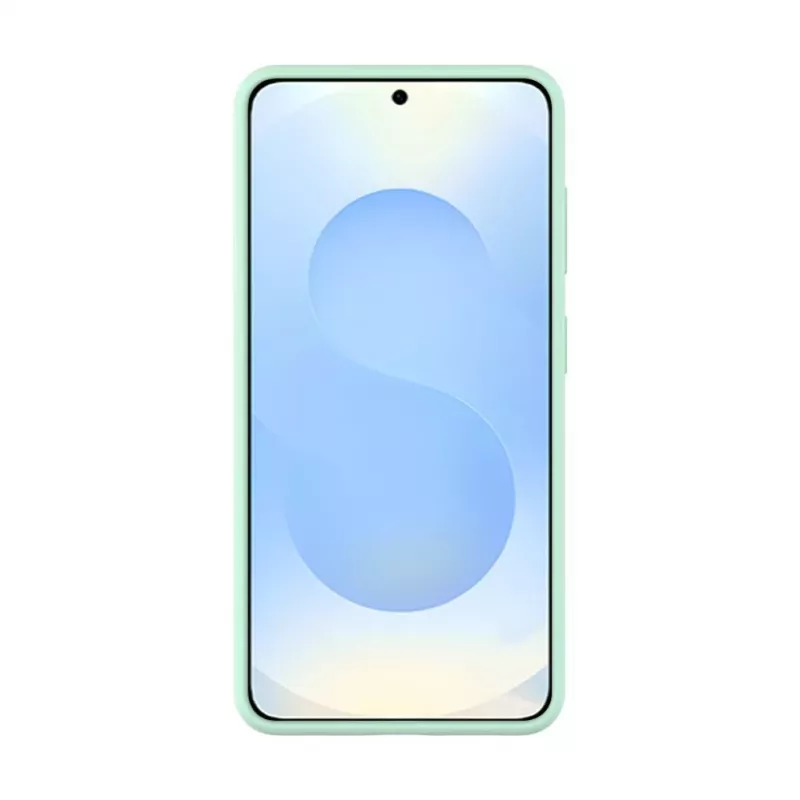 Evelatus Samsung Galaxy S26 Capa de silicone Premium Magnetic Soft Touch turquesa