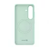 Evelatus Samsung Galaxy S26 Capa de silicone Premium Magnetic Soft Touch turquesa