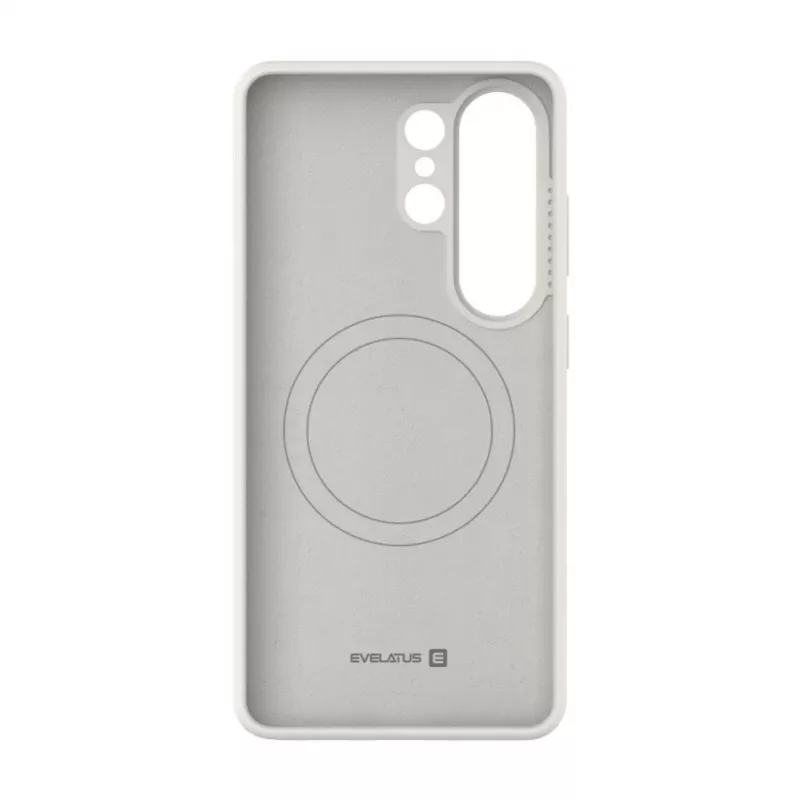 Evelatus Samsung Galaxy S26 Ultra Capa de silicone Premium Magnetic Soft Touch Stone