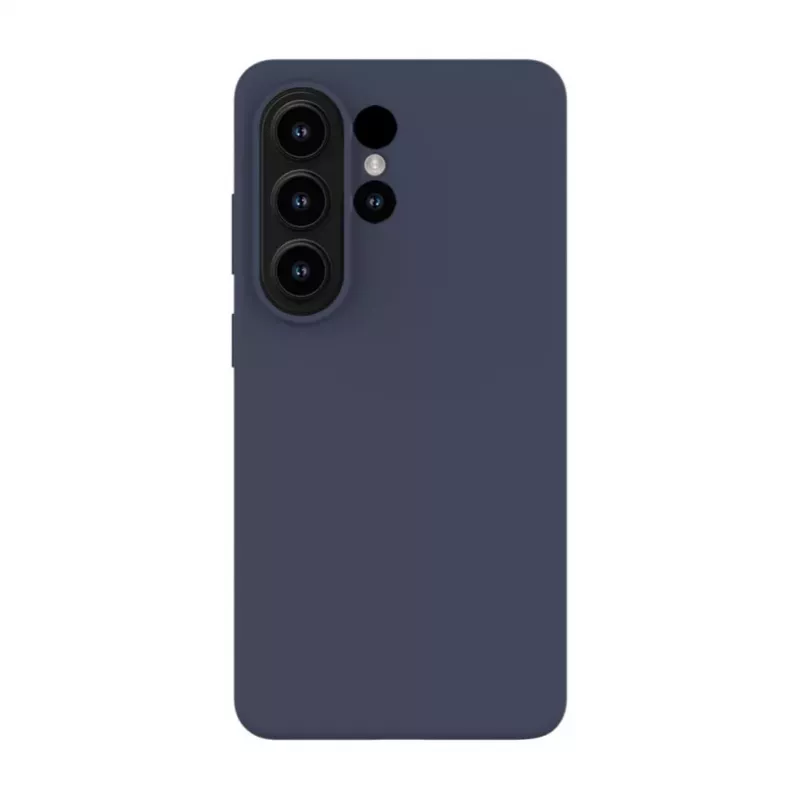 Evelatus Samsung Galaxy S26 Ultra Capa de silicone Premium Magnetic Soft Touch azul-escura