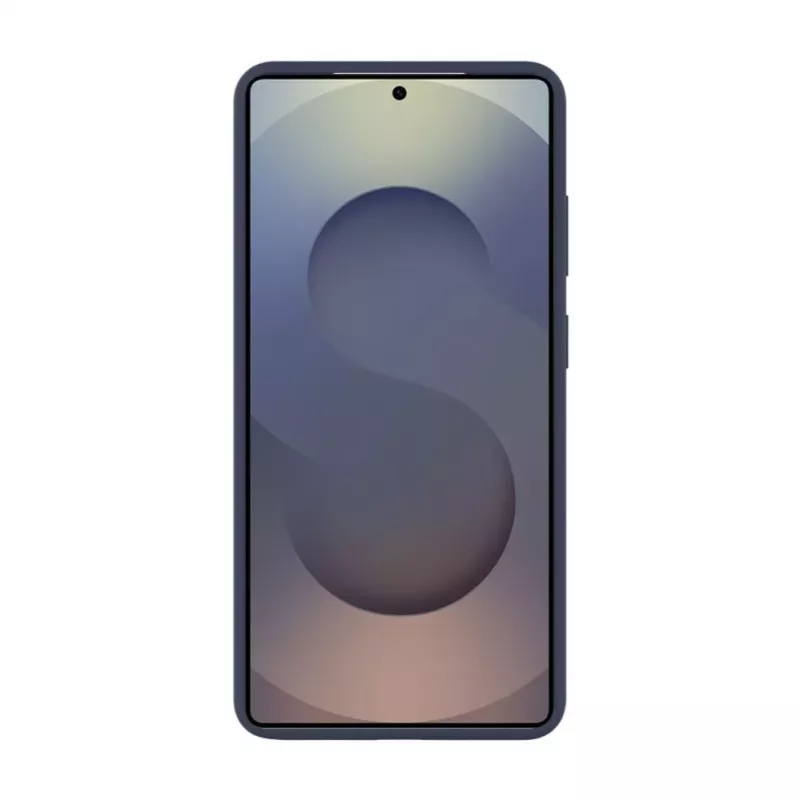 Evelatus Samsung Galaxy S26 Ultra Capa de silicone Premium Magnetic Soft Touch azul-escura