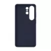 Evelatus Samsung Galaxy S26 Ultra Capa de silicone Premium Magnetic Soft Touch azul-escura